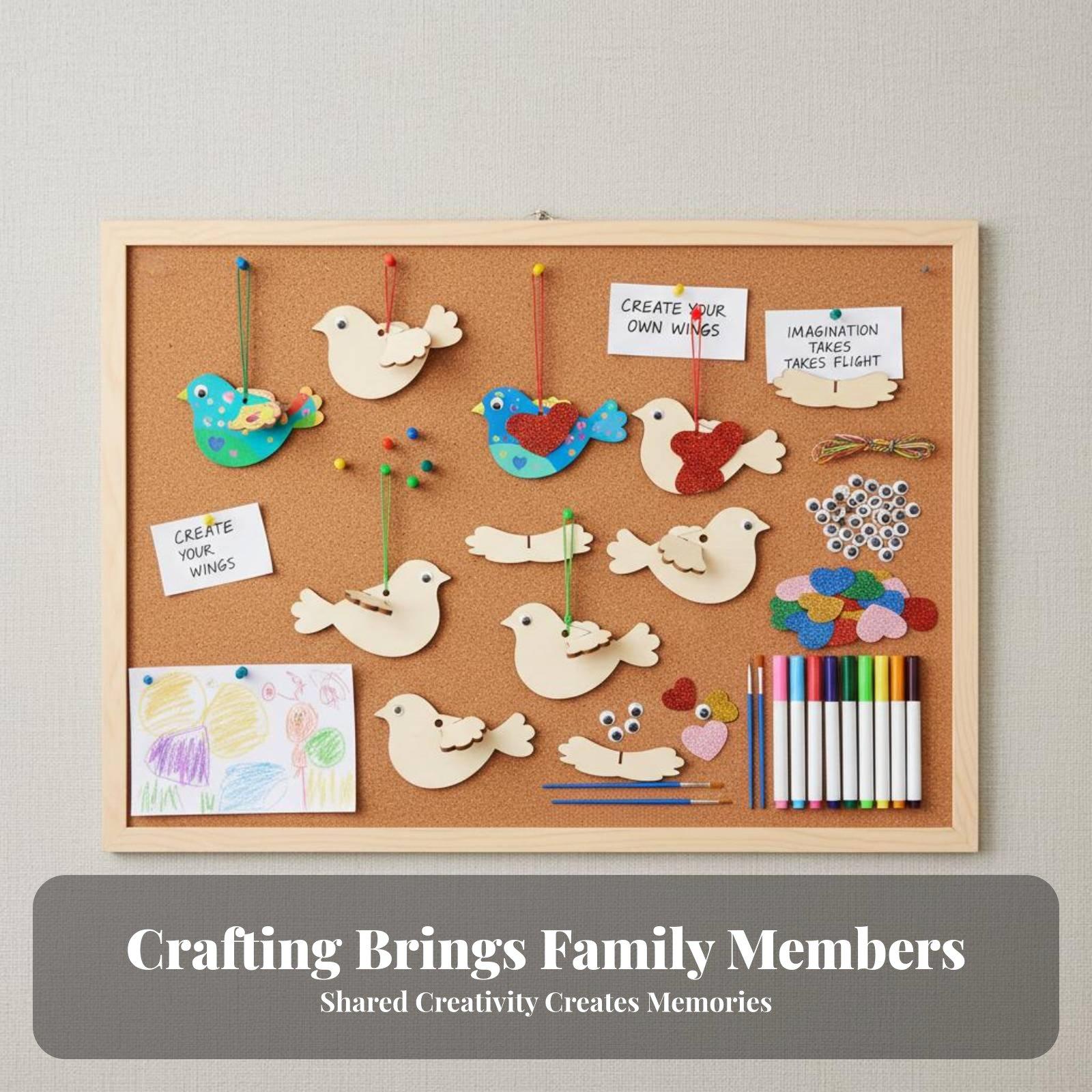 DIY Wooden Bird Ornament Craft - đánh giá và giá Kids Education Activities