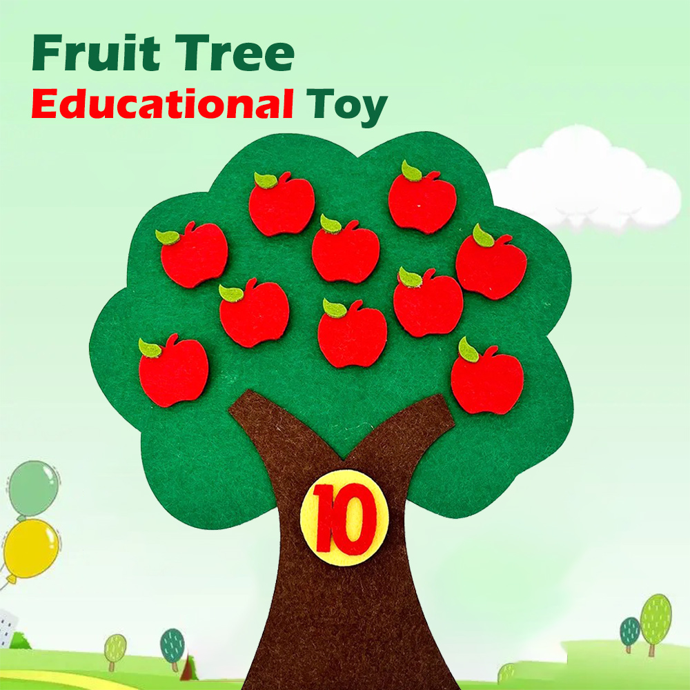 Montessori Fruit Tree Counting - đánh giá và giá Kids Education Number
