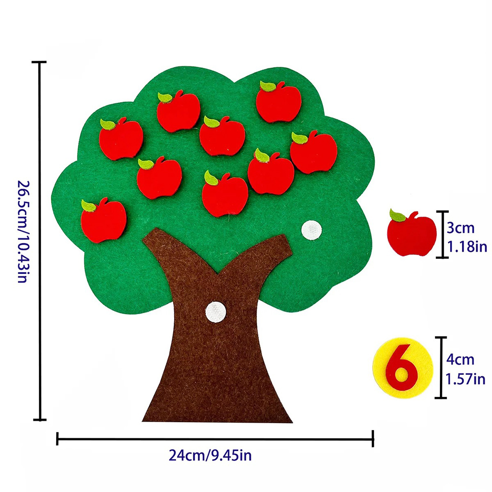 Montessori Fruit Tree Counting - đánh giá và giá Kids Education Number