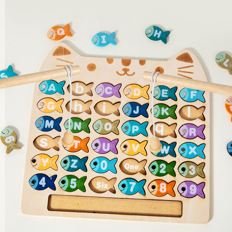 Wooden Magnetic Fishing Game K - đánh giá và giá Abc Kids Early Education