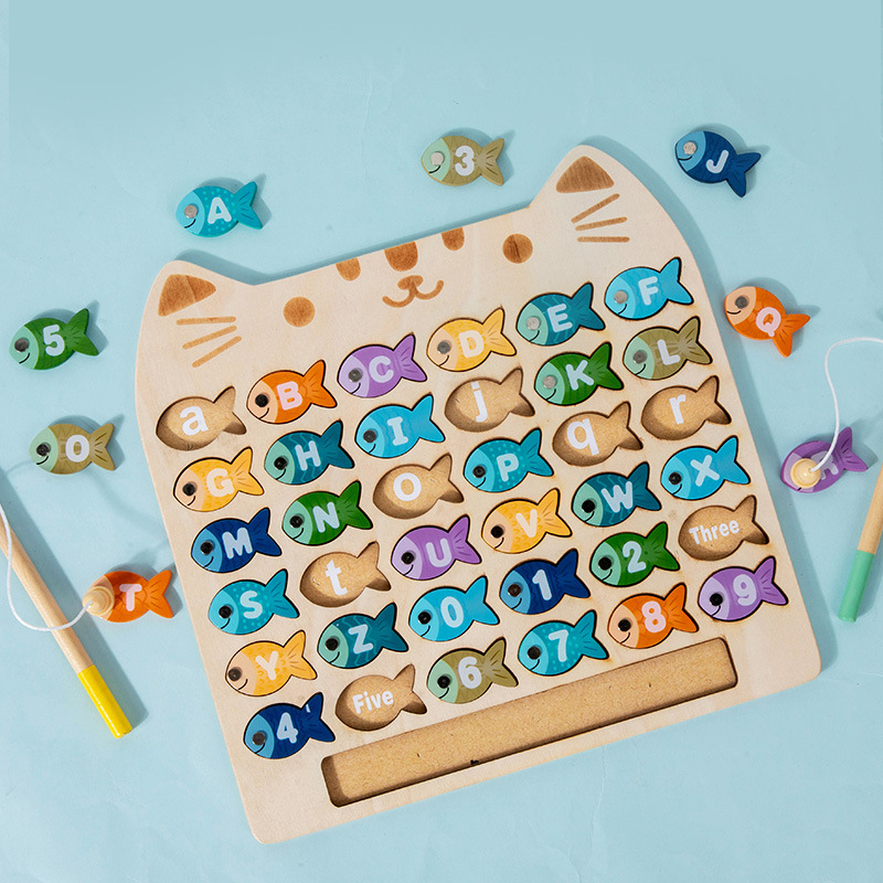 Wooden Magnetic Fishing Game K - đánh giá và giá Abc Kids Early Education