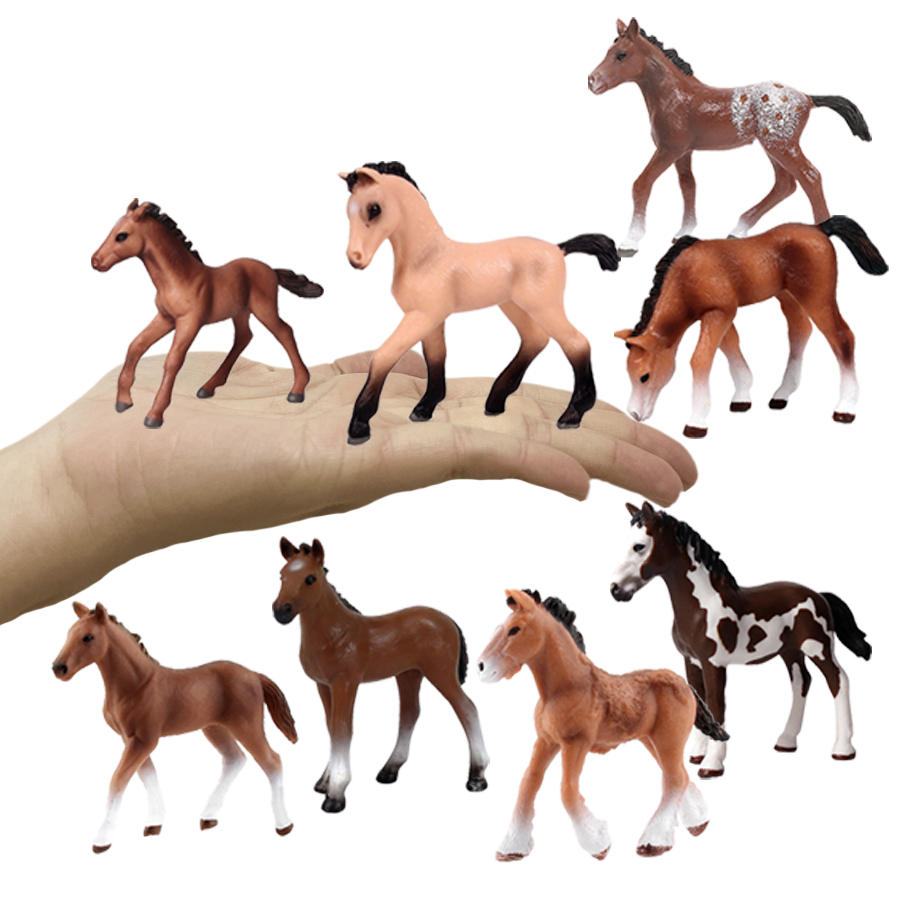 Horse Figurine Farm Animals Po - đánh giá và giá Kids First Education